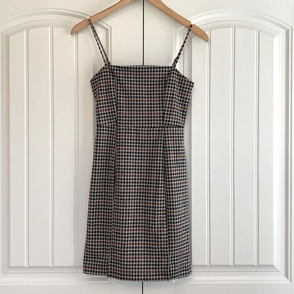 Altar’d State Women's Houndstooth Mini Dress‎ Size S